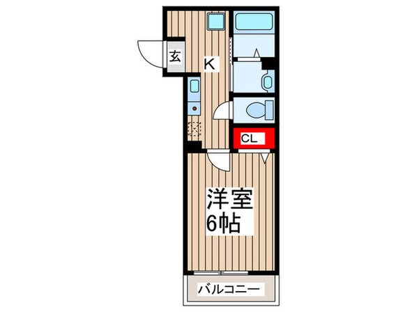 ラウレア北越谷の物件間取画像